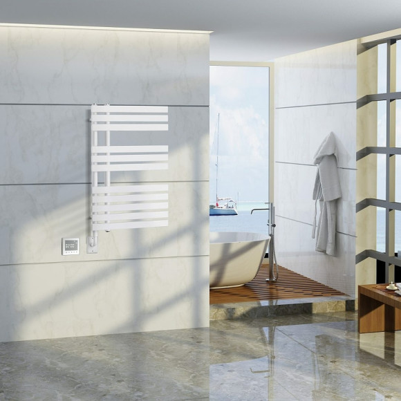 Электрический полотенцесушитель Boheme Venturo 721-MW Белый матовый Электрический полотенцесушитель Boheme Venturo 721-MW Белый матовый