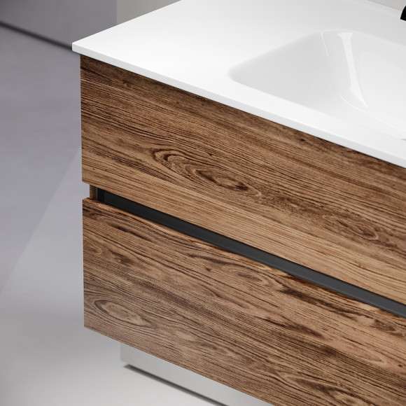 Тумба под раковину Sancos Urban 100 UR100ECH подвесная Дуб чарльстон Тумба под раковину Sancos Urban 100 UR100ECH подвесная Дуб чарльстон