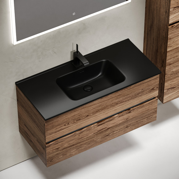 Тумба под раковину Sancos Urban 100 UR100ECH подвесная Дуб чарльстон Тумба под раковину Sancos Urban 100 UR100ECH подвесная Дуб чарльстон