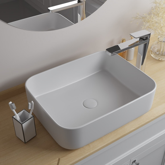 Раковина-чаша Iddis Bridge 50 BRIWS05i27 Белая глянцевая Раковина-чаша Iddis Bridge 50 BRIWS05i27 Белая глянцевая