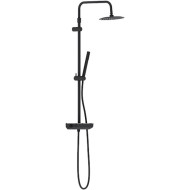 Душевая система Damixa Scandinavian Pure 936780300 Черная матовая Душевая система Damixa Scandinavian Pure 936780300 Черная матовая