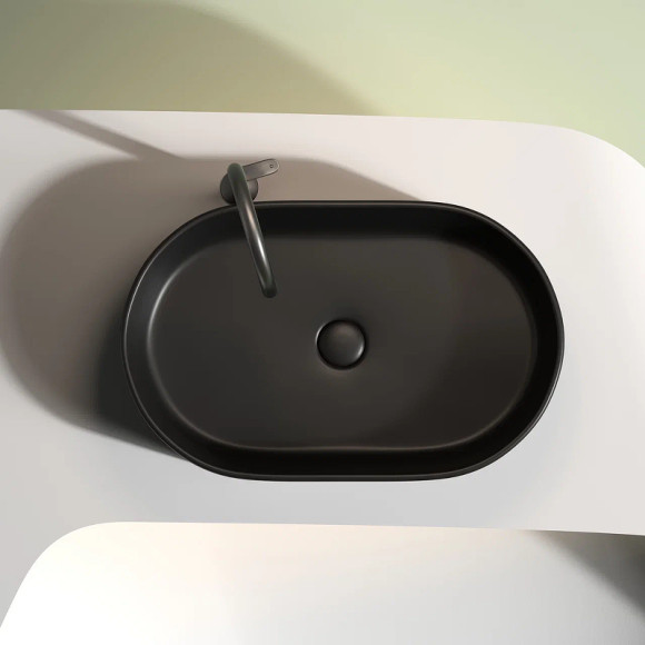 Раковина-чаша Ceramicanova Element 61 CN6048MB Черная матовая Раковина-чаша Ceramicanova Element 61 CN6048MB Черная матовая