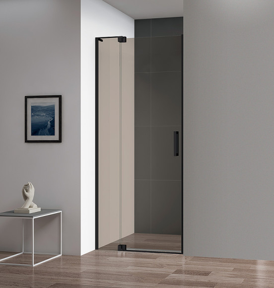 Душевая дверь Cezares Slider 90 SLIDER-B-1-80/90-BR-NERO профиль Черный матовый стекло бронзовое Душевая дверь Cezares Slider 90 SLIDER-B-1-80/90-BR-NERO профиль Черный матовый стекло бронзовое