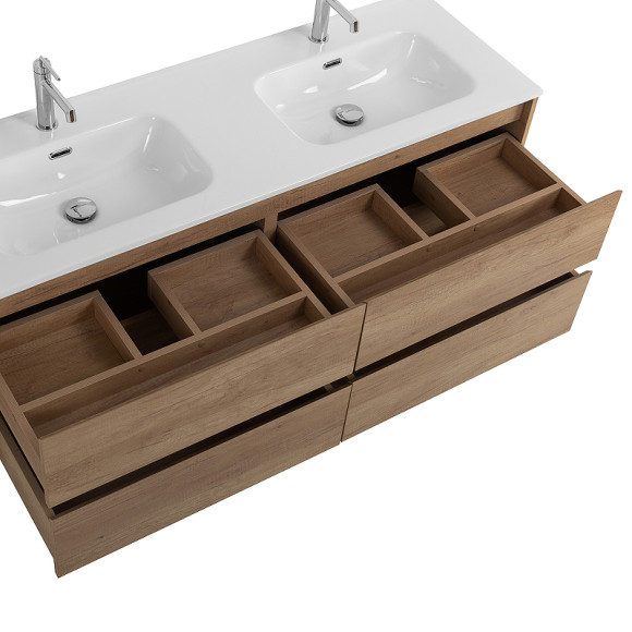 Тумба под раковину BelBagno Kraft 140 KRAFT-1400-4C-SO-2-RNN подвесная Rovere Nebrasca Nature Тумба под раковину BelBagno Kraft 140 KRAFT-1400-4C-SO-2-RNN подвесная Rovere Nebrasca Nature