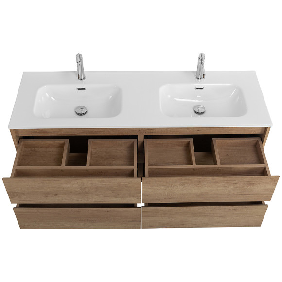 Тумба под раковину BelBagno Kraft 140 KRAFT-1400-4C-SO-2-RNN подвесная Rovere Nebrasca Nature Тумба под раковину BelBagno Kraft 140 KRAFT-1400-4C-SO-2-RNN подвесная Rovere Nebrasca Nature