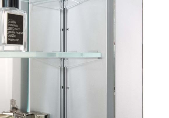 Зеркальный шкаф Aquatek 100 AQ7109-MLC с подсветкой Хром Зеркальный шкаф Aquatek 100 AQ7109-MLC с подсветкой Хром