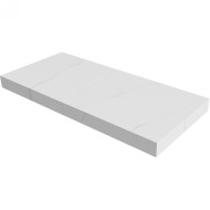 Столешница под раковину Boheme Armadi Art Flat 100 869-100-CLCT Белый мрамор Столешница под раковину Boheme Armadi Art Flat 100 869-100-CLCT Белый мрамор