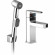 Смеситель для раковины Ravak Chrome CR 012.00 X070092 с гигиеническим душем Хром Смеситель для раковины Ravak Chrome CR 012.00 X070092 с гигиеническим душем Хром