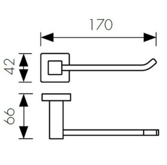 Держатель запасного рулона Kaiser KH-4320 Бронза