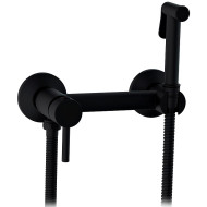 Гигиенический душ со смесителем CeramaLux DRS/001 Черный матовый