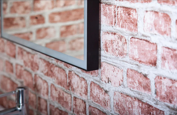 Зеркало Бриклаер Лофт 60 4627125415623 с подсветкой Черное с бесконтактным выключателем Зеркало Бриклаер Лофт 60 4627125415623 с подсветкой Черное с бесконтактным выключателем