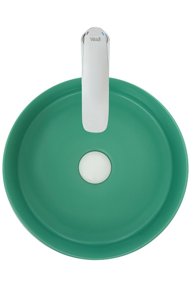 Раковина-чаша WeltWasser Elbach 3134 MG 35 10000004514 Бирюзовая матовая