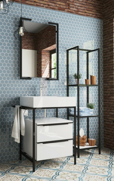 Зеркало Эстет Comfort Loft 60 ФР-00003603 Черное Зеркало Эстет Comfort Loft 60 ФР-00003603 Черное