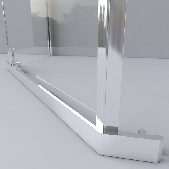 Душевой уголок Vincea Stresa 100х100 VSP-1S100CLB профиль Черный стекло прозрачное Душевой уголок Vincea Stresa 100х100 VSP-1S100CLB профиль Черный стекло прозрачное