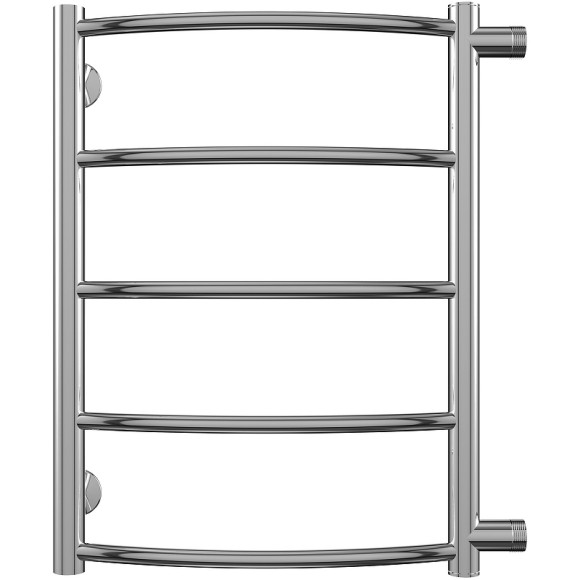 Водяной полотенцесушитель Terminus Классик П5 400x596 4670030726209 Хром с боковым подключением