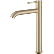 Смеситель для раковины Abber Wasser Kreis AF8111G Золото матовое