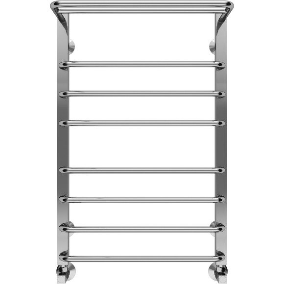 Водяной полотенцесушитель Terminus Арктур П8 500х800 4670078529466 с полкой Хром, нижнее подключение, G 1/2" ВР, с угловым соединением Водяной полотенцесушитель Terminus Арктур П8 500х800 4670078529466 с полкой Хром, нижнее подключение, G 1/2" ВР, с угловым соединением