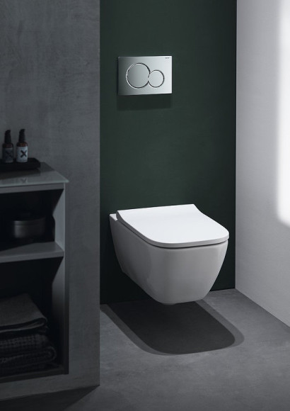 Унитаз Geberit Smyle Square 500.683.01.1 подвесной с сиденьем Микролифт Унитаз Geberit Smyle Square 500.683.01.1 подвесной с сиденьем Микролифт