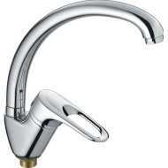 Смеситель для кухни Haiba HB4104-2 Хром Смеситель для кухни Haiba HB4104-2 Хром