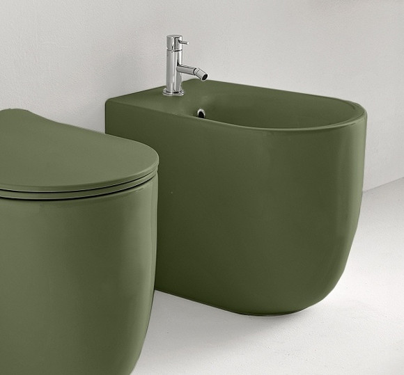 Биде Kerasan Nolita 532011*1 Verde muschio Биде Kerasan Nolita 532011*1 Verde muschio