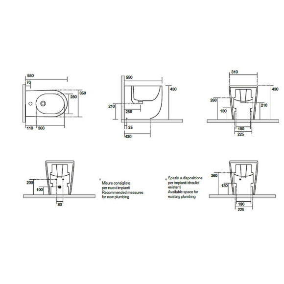 Биде Kerasan Nolita 532011*1 Verde muschio Биде Kerasan Nolita 532011*1 Verde muschio