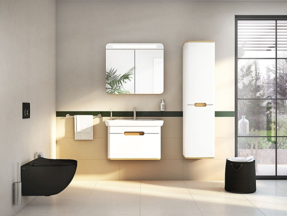 Унитаз Vitra Sento Rim-ex 7748B083-0101 подвесной Черный матовый без сиденья