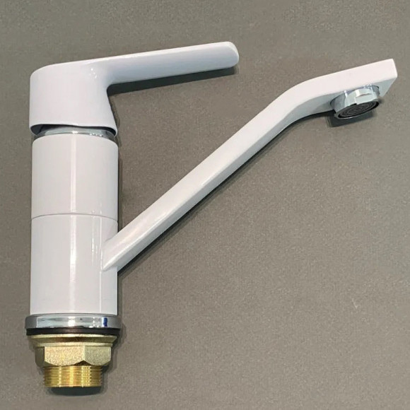 Смеситель для кухни Haiba HB45804-2 Белый Хром Смеситель для кухни Haiba HB45804-2 Белый Хром