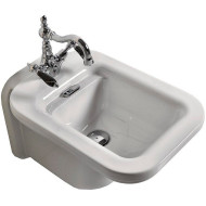 Биде Kerasan Waldorf 4125K1bi/cr*1 подвесное Белое Биде Kerasan Waldorf 4125K1bi/cr*1 подвесное Белое