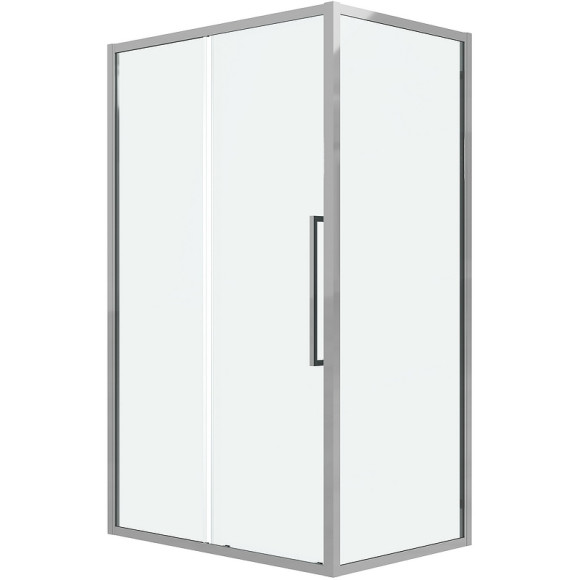 Душевой уголок Grossman Cosmo 100х80 120.K33.02.1080.10.00 профиль Хром стекло прозрачное