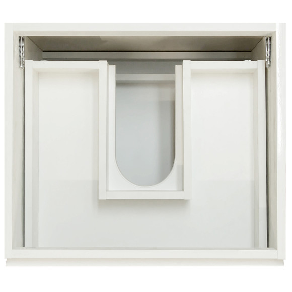 Тумба с раковиной Эстет Dallas Luxe 105 L ФР-00009671 подвесная Белая