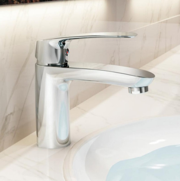 Смеситель для раковины Haiba HB10183 Хром Смеситель для раковины Haiba HB10183 Хром