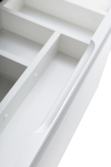 Тумба под раковину Cezares Giubileo 80 GIUBILEO-800-1C-SO-BL подвесная Bianco Lucido