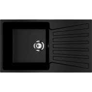 Кухонная мойка Ulgran Classic U-703-344 Ультра-черная