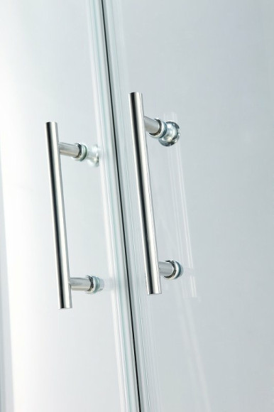 Душевой уголок Cezares Momento 80x80 MOMENTO-A-2-80-C-Cr профиль Хром стекло прозрачное