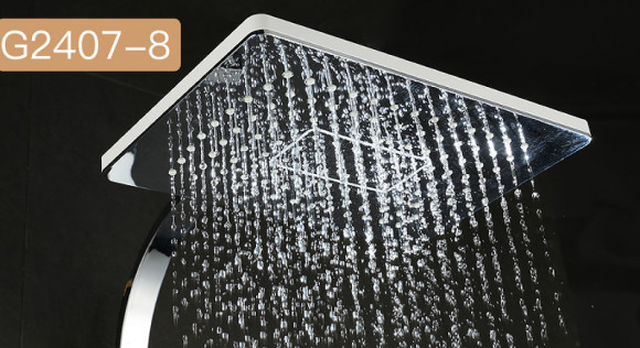 Душевая система Gappo G07 G2407-8 Белая Хром