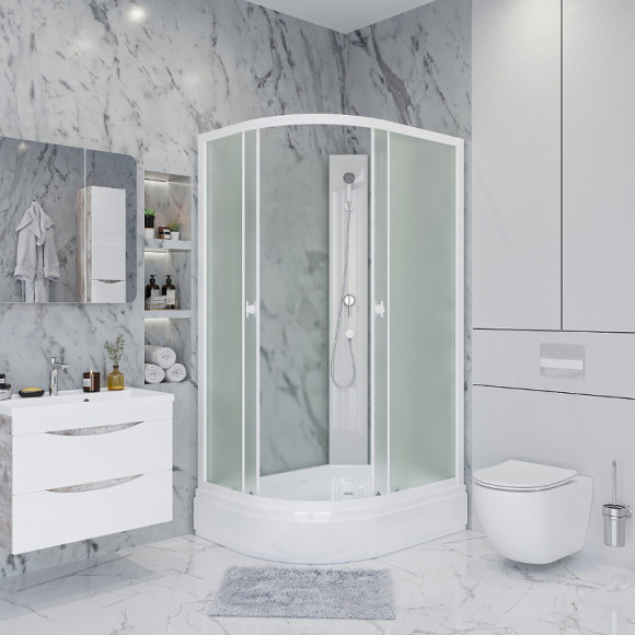 Душевая кабина Niagara Promo 90x80 R P90/80/26R/MT/BK без гидромассажа Душевая кабина Niagara Promo 90x80 R P90/80/26R/MT/BK без гидромассажа