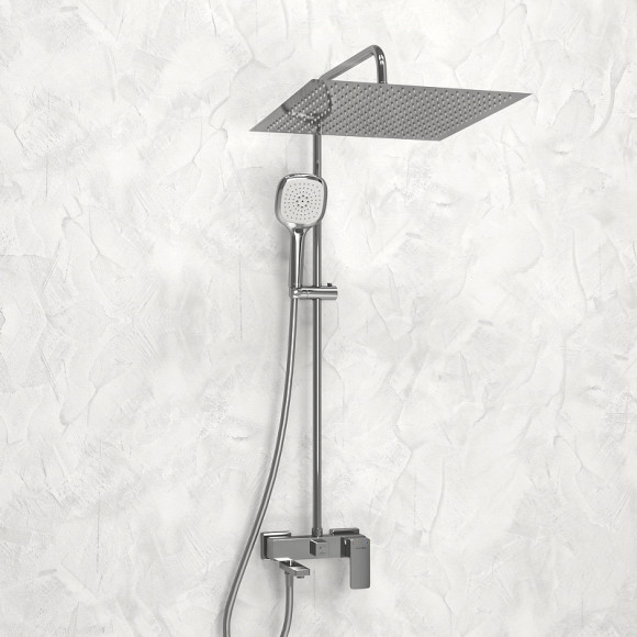 Душевая система WasserKRAFT A177.119.065.087.CH Хром Душевая система WasserKRAFT A177.119.065.087.CH Хром