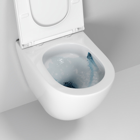 Унитаз Grossman GR-4483SQ подвесной Белый глянцевый с сиденьем Микролифт Унитаз Grossman GR-4483SQ подвесной Белый глянцевый с сиденьем Микролифт