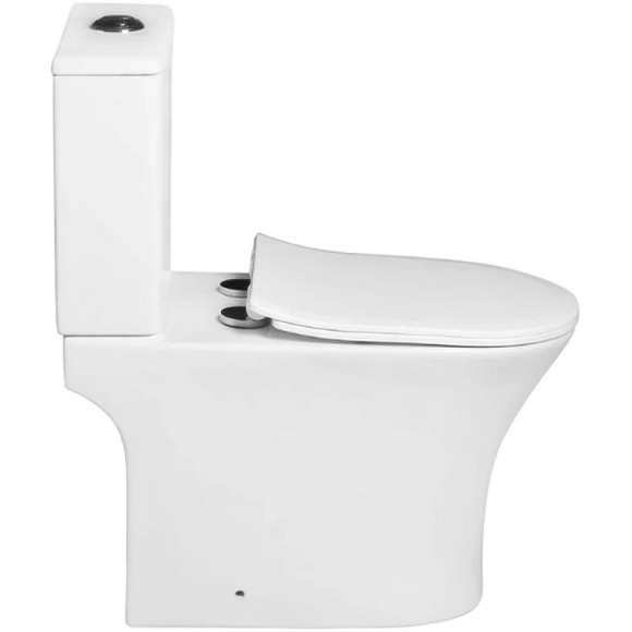 Унитаз компакт SantiLine SL-5022 с бачком и сиденьем Микролифт Унитаз компакт SantiLine SL-5022 с бачком и сиденьем Микролифт