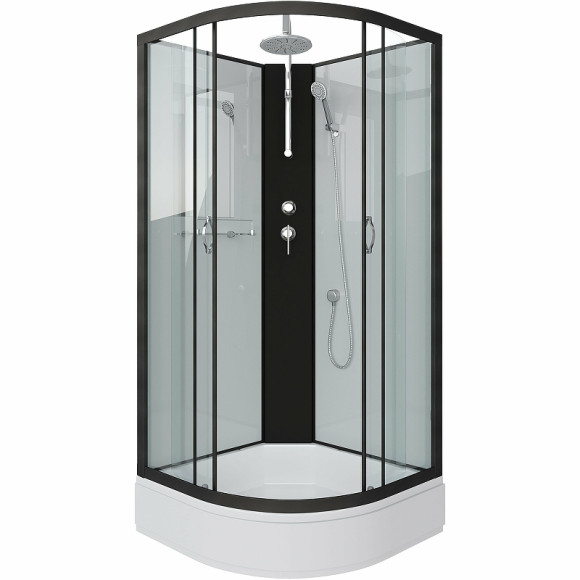 Душевая кабина Niagara Classic 100х100 NG-6702-14BKT без гидромассажа