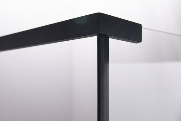 Душевой уголок Esbano ESR-7190B 100x80 ESUGR7190B профиль Черный матовый стекло прозрачное