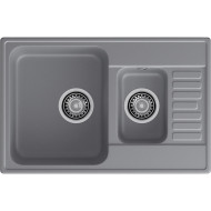 Кухонная мойка GranFest Quarz GF-Z21K Темно-серая