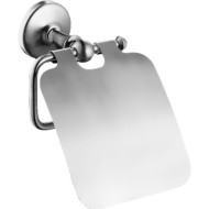 Держатель туалетной бумаги Art&Max Antic AM-E-2683AL с крышкой Хром Держатель туалетной бумаги Art&Max Antic AM-E-2683AL с крышкой Хром