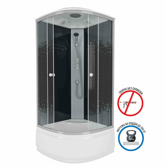 Душевая кабина Niagara Eco 90x90 NG-7508-14 без гидромассажа Душевая кабина Niagara Eco 90x90 NG-7508-14 без гидромассажа