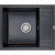 Кухонная мойка Paulmark Flugen 50-600 PM216050-BLM Черный металлик