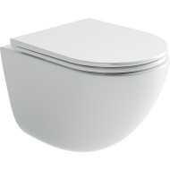 Унитаз Ceramicanova Vogue CN4008T подвесной Белый с сиденьем Микролифт