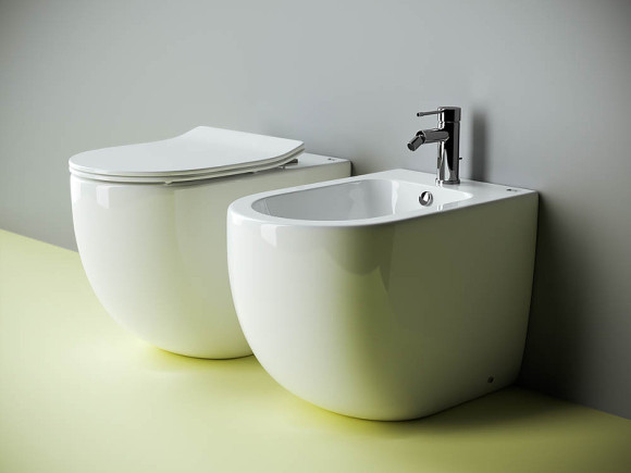 Унитаз Ceramicanova Metropol CN4004 приставной с сиденьем Микролифт