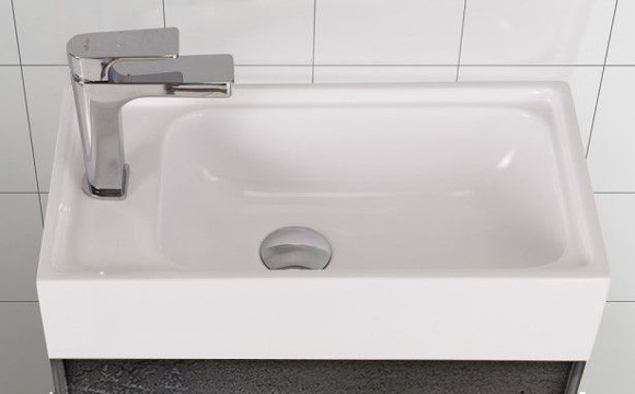 Тумба под раковину Art&Max Family-400-1D-SO-PE подвесная Бетон Экзотик Тумба под раковину Art&Max Family-400-1D-SO-PE подвесная Бетон Экзотик