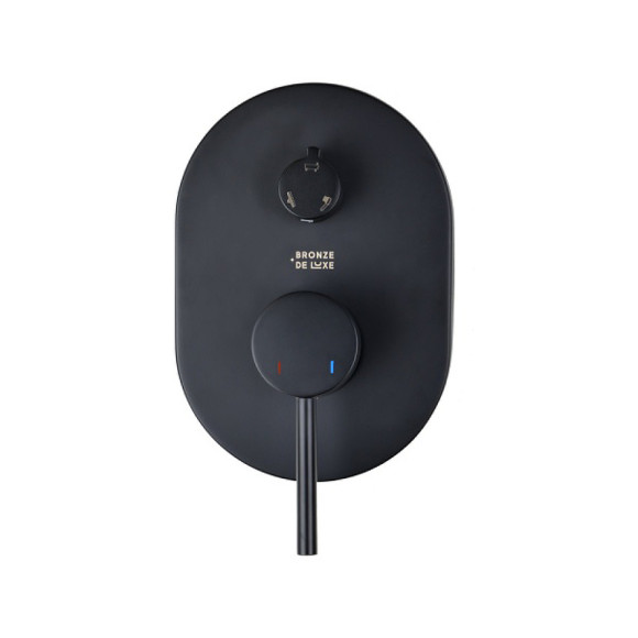 Душевая система Bronze de Luxe Scandi 14582/1B Черная матовая