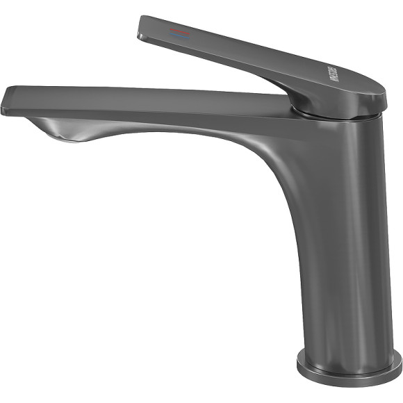 Смеситель для раковины Grossman Galaxy 510.K35.01.420 Графит брашированный Смеситель для раковины Grossman Galaxy 510.K35.01.420 Графит брашированный